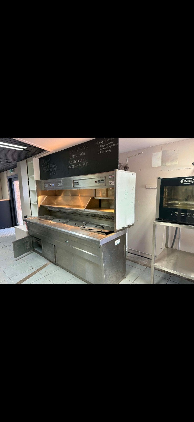 Friteuse professionnelle, Enlèvement