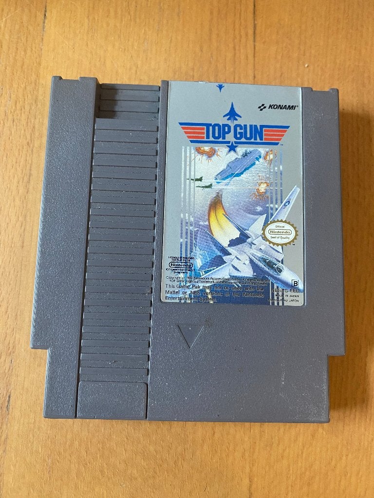 Jeu NES « TOP GUN », Enlèvement