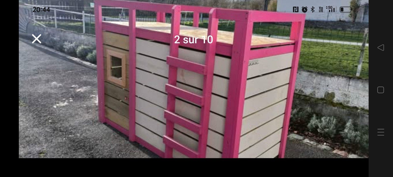 lit cabane en bois, Enfants & Bébés, Enlèvement