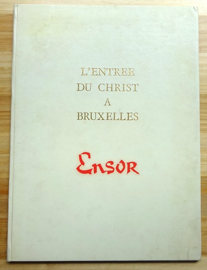 Ensor : L'entrée du Christ à Bruxelles, 1957, Boeken, Gelezen, Walter Vanbeselaere, Ophalen of Verzenden, Schilder- en Tekenkunst