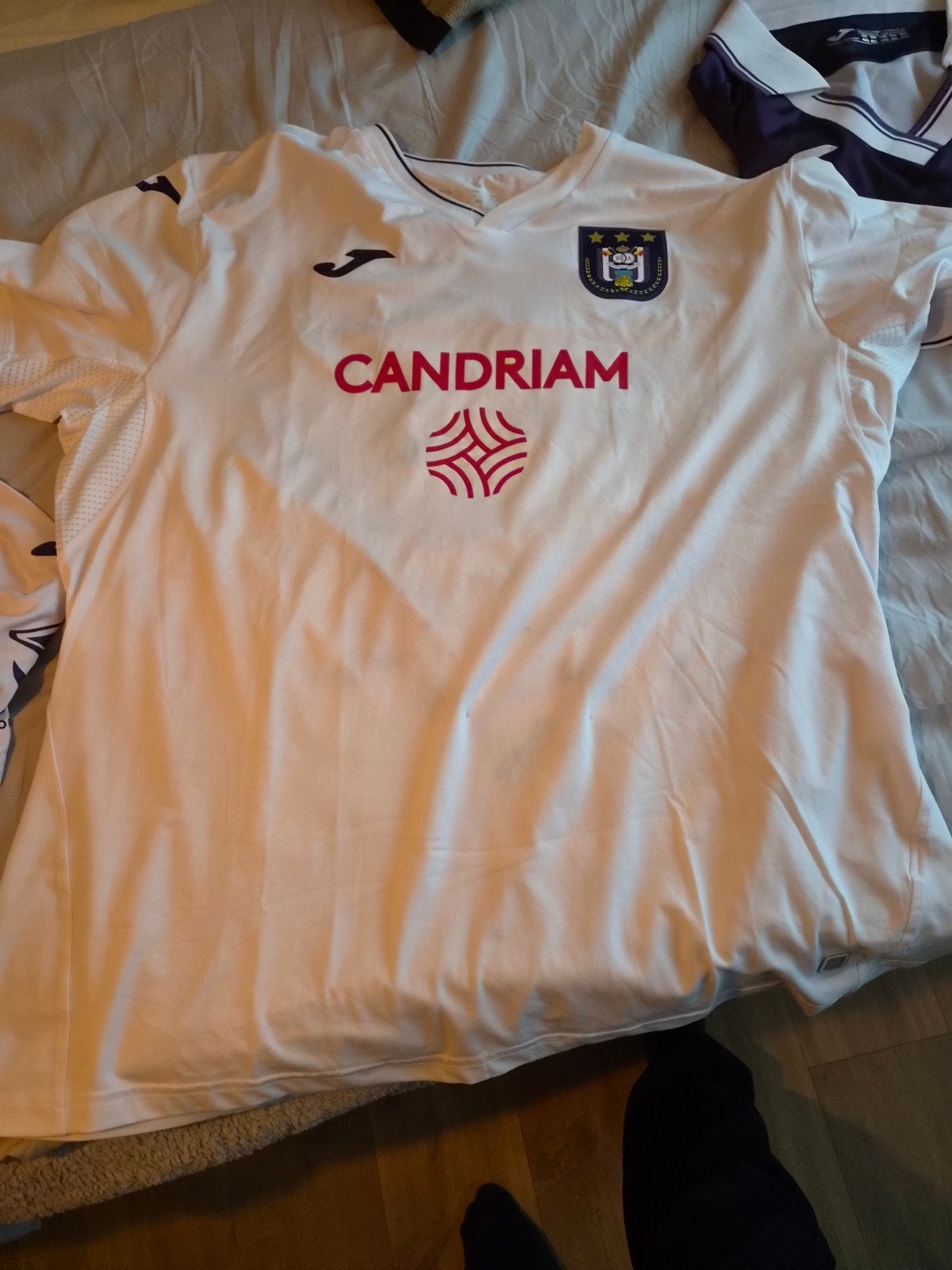 3 anderlecht shirts, Enlèvement, Neuf, Maillot