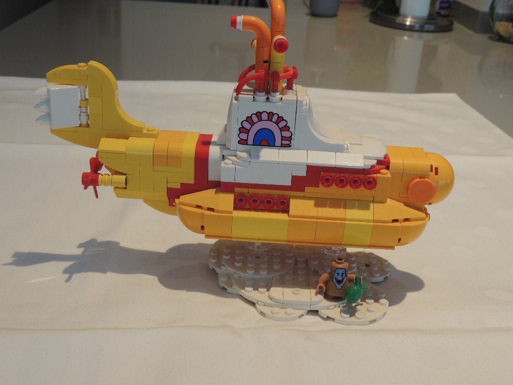 21306 The Beatles Lego, Kinderen en Baby's, Speelgoed | Duplo en Lego, Ophalen, Lego, Zo goed als nieuw, Compleet