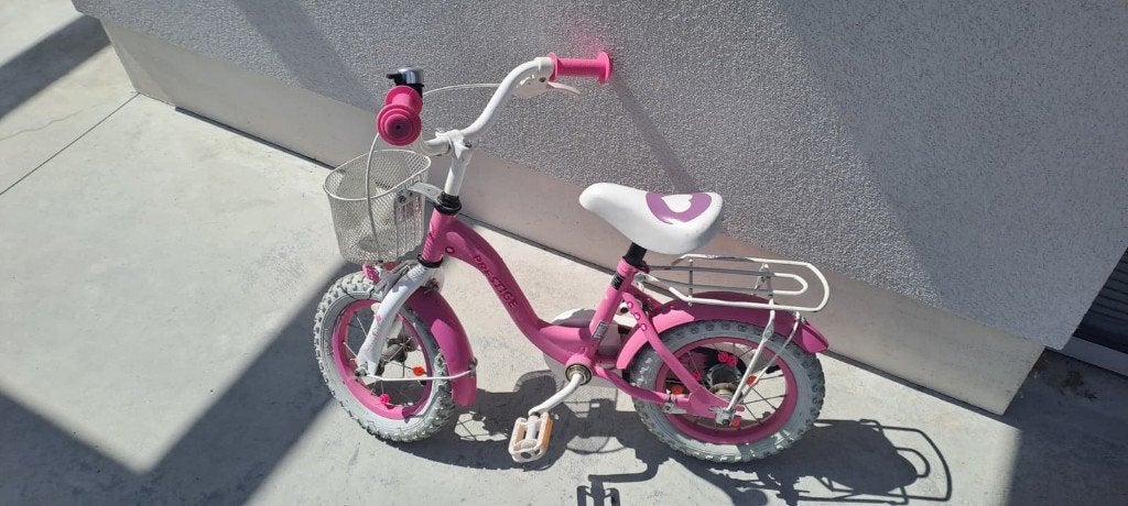 Kinderfiets 12 inch, Ophalen, Gebruikt, Minder dan 16 inch, Zijwieltjes