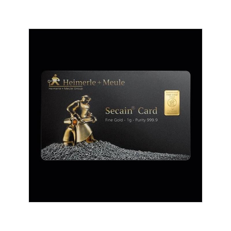 1 gram gouden baartjes Heimerle Meule, Ophalen of Verzenden, Goud