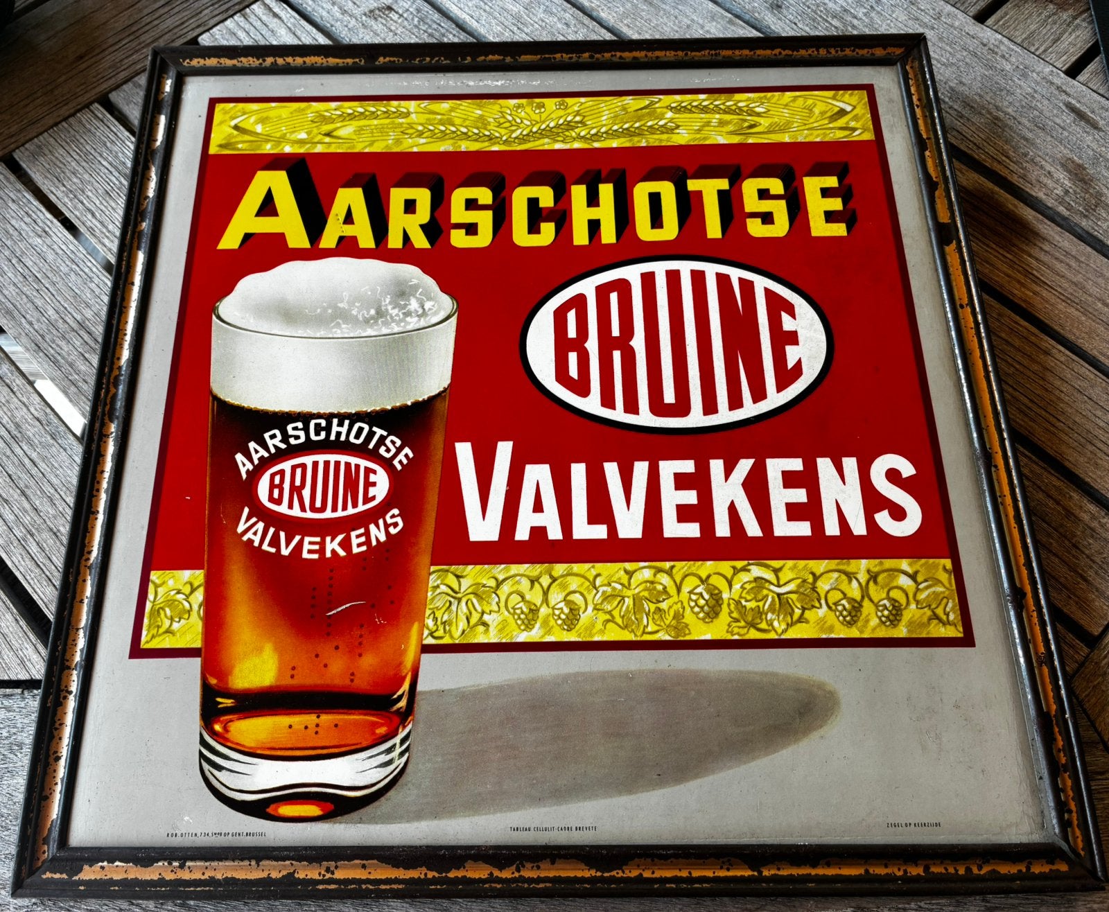 Bierbordje (jaren 60), Ophalen, Zo goed als nieuw