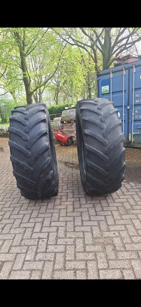 Michelin 600 65 r38 xm108 banden, Zakelijke goederen, Landbouw | Onderdelen | Banden, Velgen en Assen, Ophalen of Verzenden