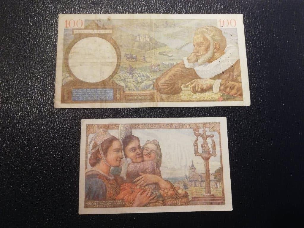 Billets de France, Enlèvement ou Envoi, France