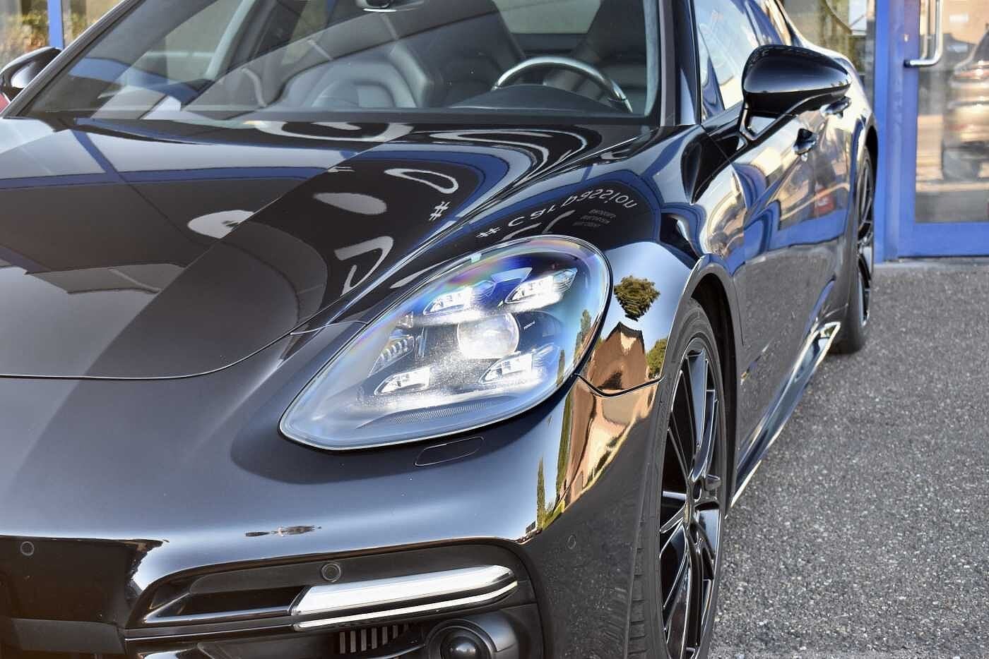 Porsche Panamera 4.0 V8 TURBO Rear Axle St. Pano PDCC Sport, Cuir, Euro 6, Entreprise, Noir