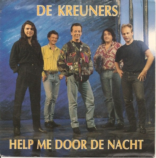 7" De Kreuners – Help Me Door De Nacht, 7 inch, Ophalen of Verzenden, Zo goed als nieuw, Nederlandstalig