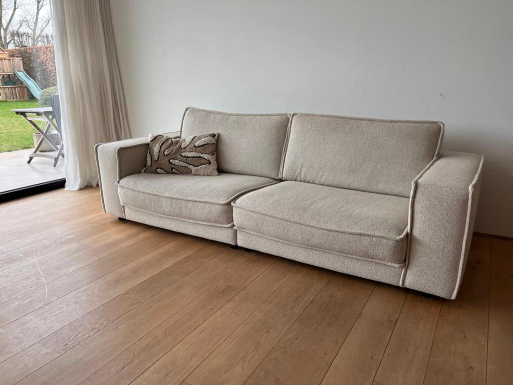 Bouclé zetel van Bolia, Maison & Meubles, Canapés | Salons, Enlèvement, Comme neuf