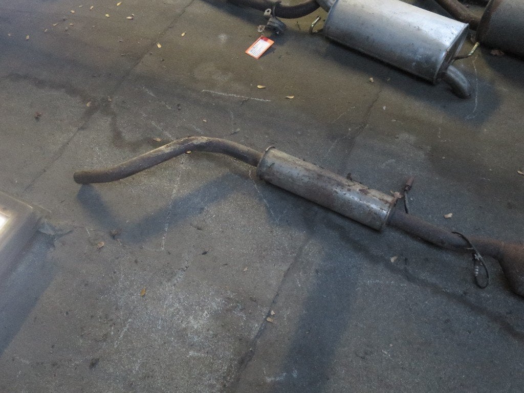 UITLAAT MIDDENDEMPER Audi A2 (8Z0) (01-2000/07-2005), Gebruikt, Audi