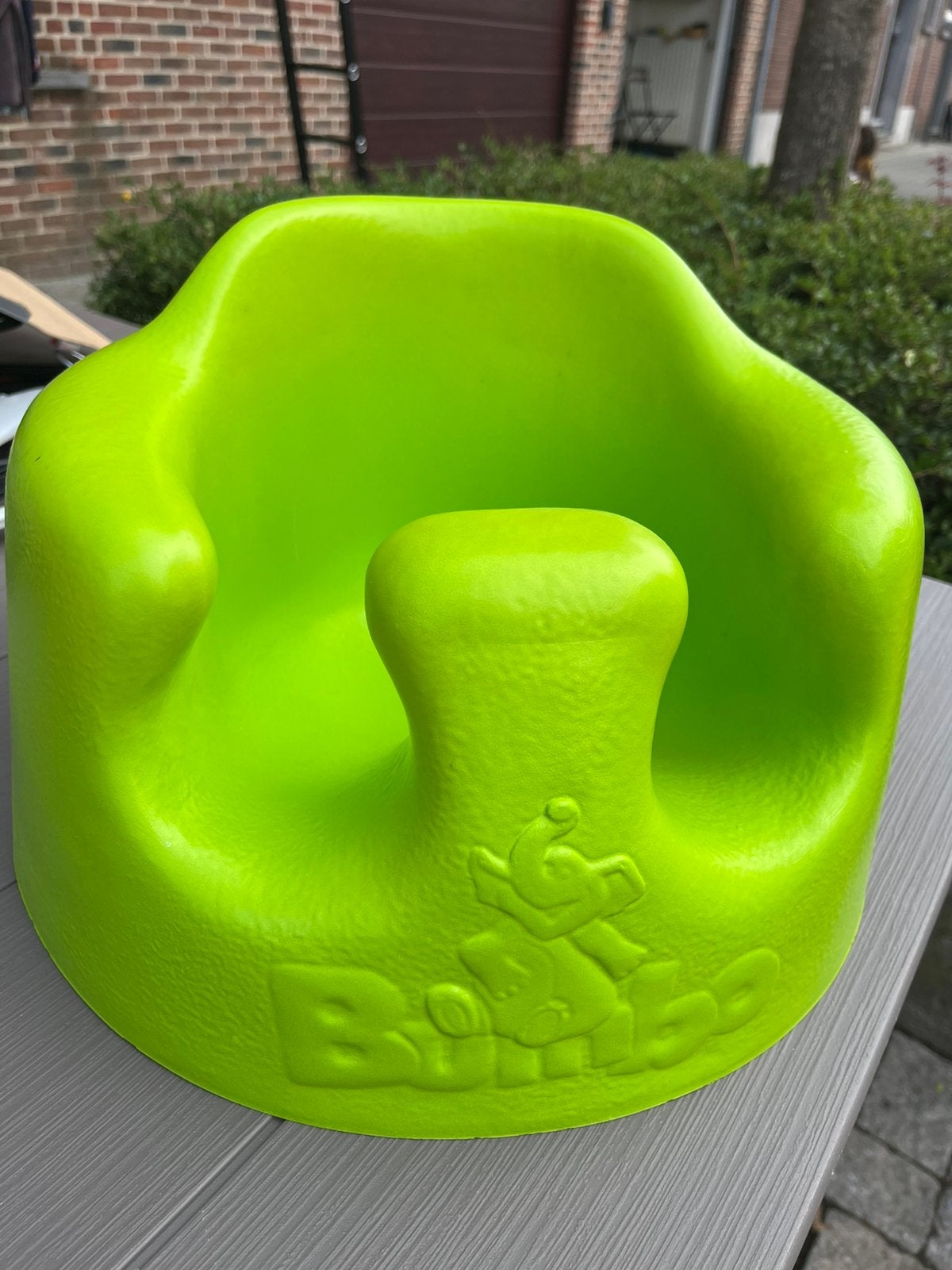 Bumbo baby seat met tafeltje, Kinderen en Baby's, Ophalen, Gebruikt