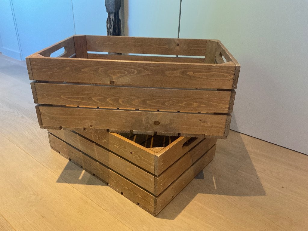 Houten bakken / kratten, Ophalen, Nieuw