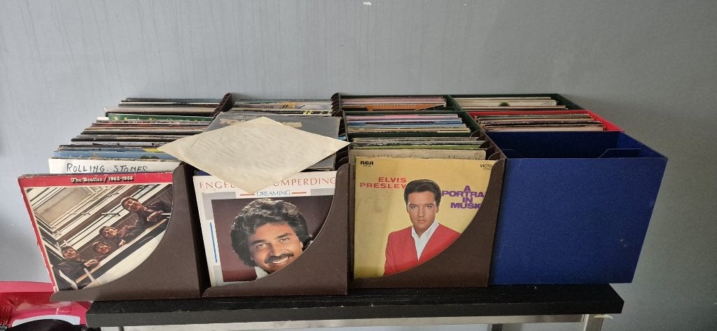 Vynil plaatjes (volledig lot), Cd's en Dvd's, Ophalen, Gebruikt, LP