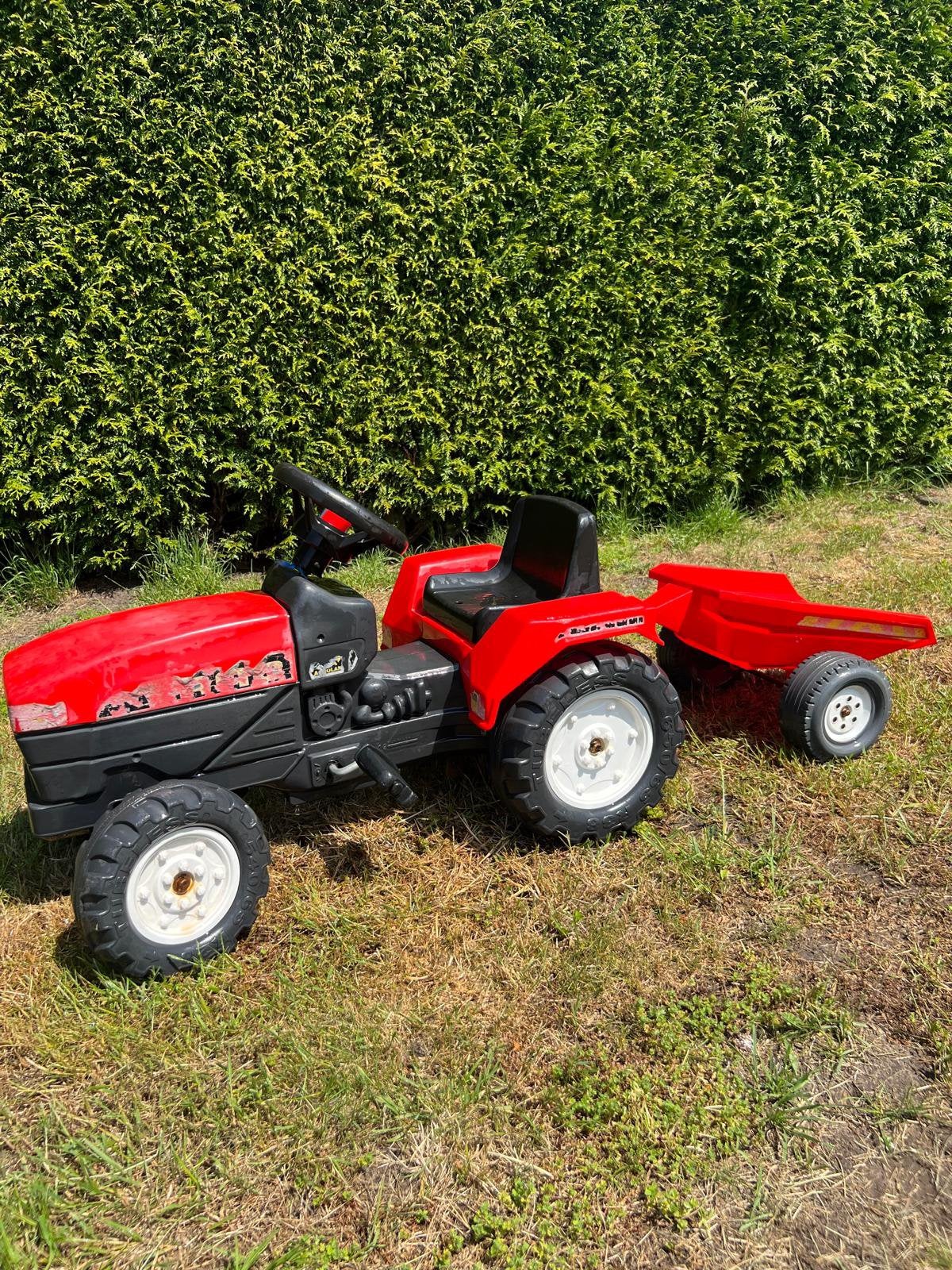 Tractor, Kinderen en Baby's, Ophalen, Gebruikt, Overige merken, Met kar of aanhanger