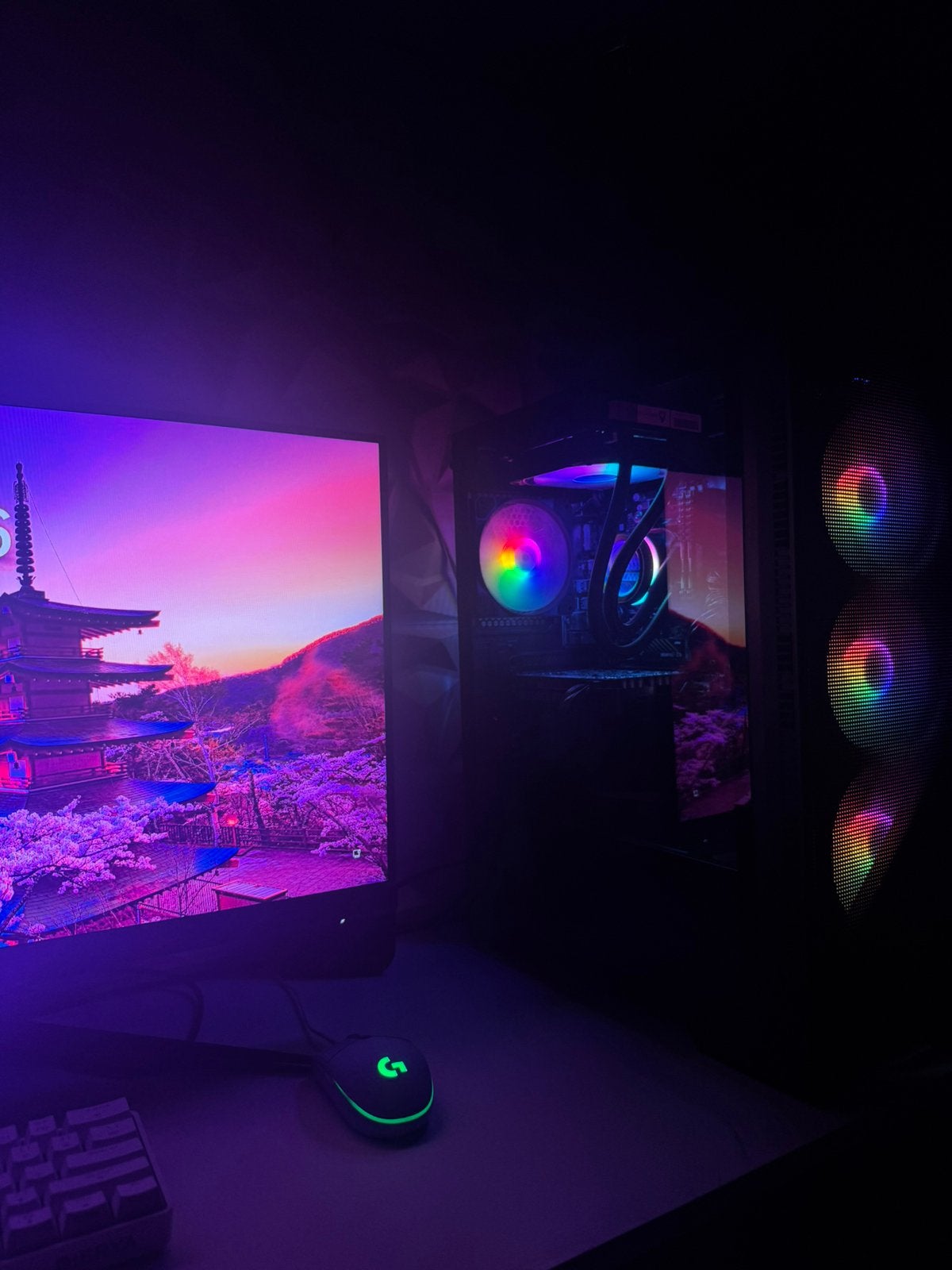 PC GAMER FLOWUP Ryzen 7 5700X RTX 4060 8Go 32Go RAM 1To, Computers en Software, 8 GB, Ophalen of Verzenden, Zo goed als nieuw