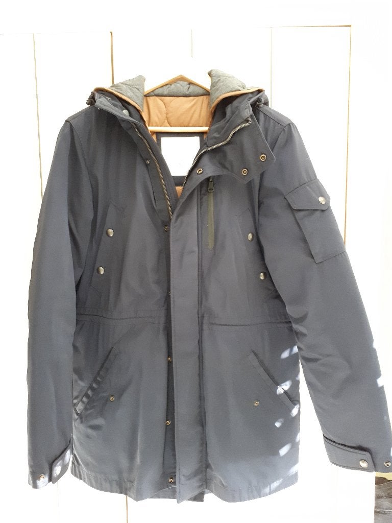 Parka homme Celio, Enlèvement, Comme neuf, Taille 48/50 (M), Bleu