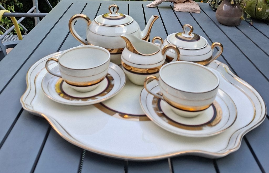 Tete a tete setje Limoges artdeco, Enlèvement