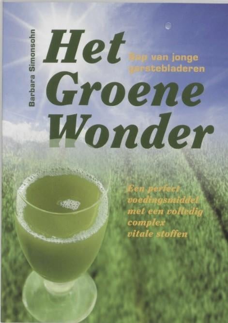 Het Groene Wonder, B. Simonsohn, Boeken, Gezondheid, Dieet en Voeding, Zo goed als nieuw, Verzenden