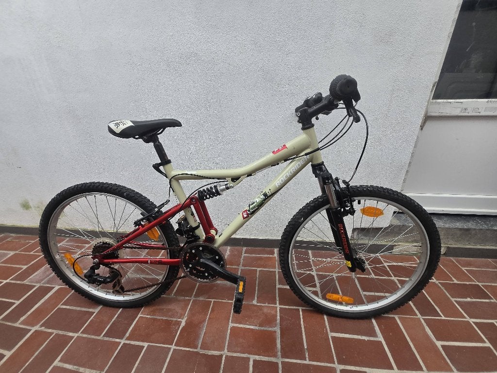 VTT Rockrider 24 pouces - Tout suspendu, Vélos & Vélomoteurs, Frein sur jante, Enlèvement, 20 pouces ou plus, Rockrider