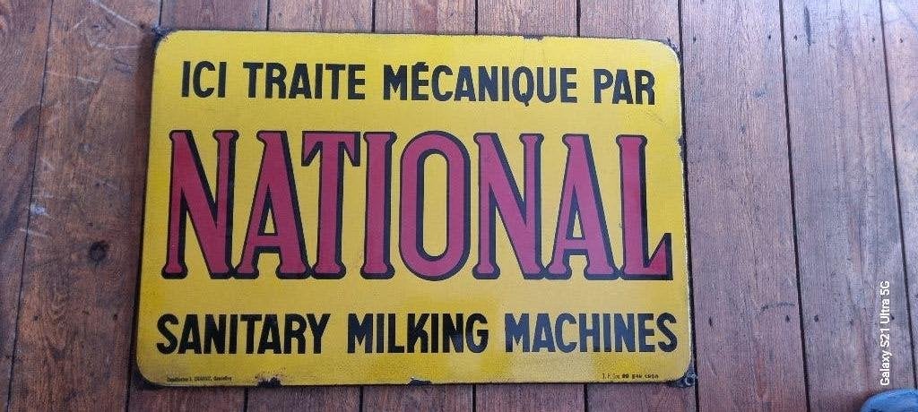 Nationale geëmailleerde plaat, Antiek en Kunst, Antiek | Email, Ophalen of Verzenden