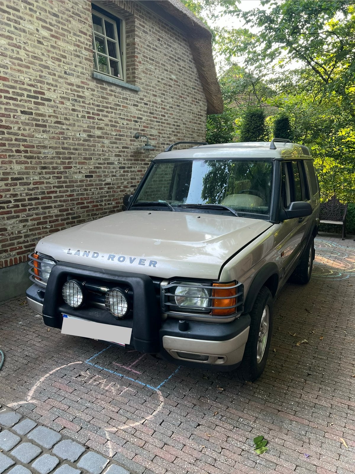 Land rover discovery 2 td5, Auto's, Land Rover, Automaat, Stof, Beige, Particulier