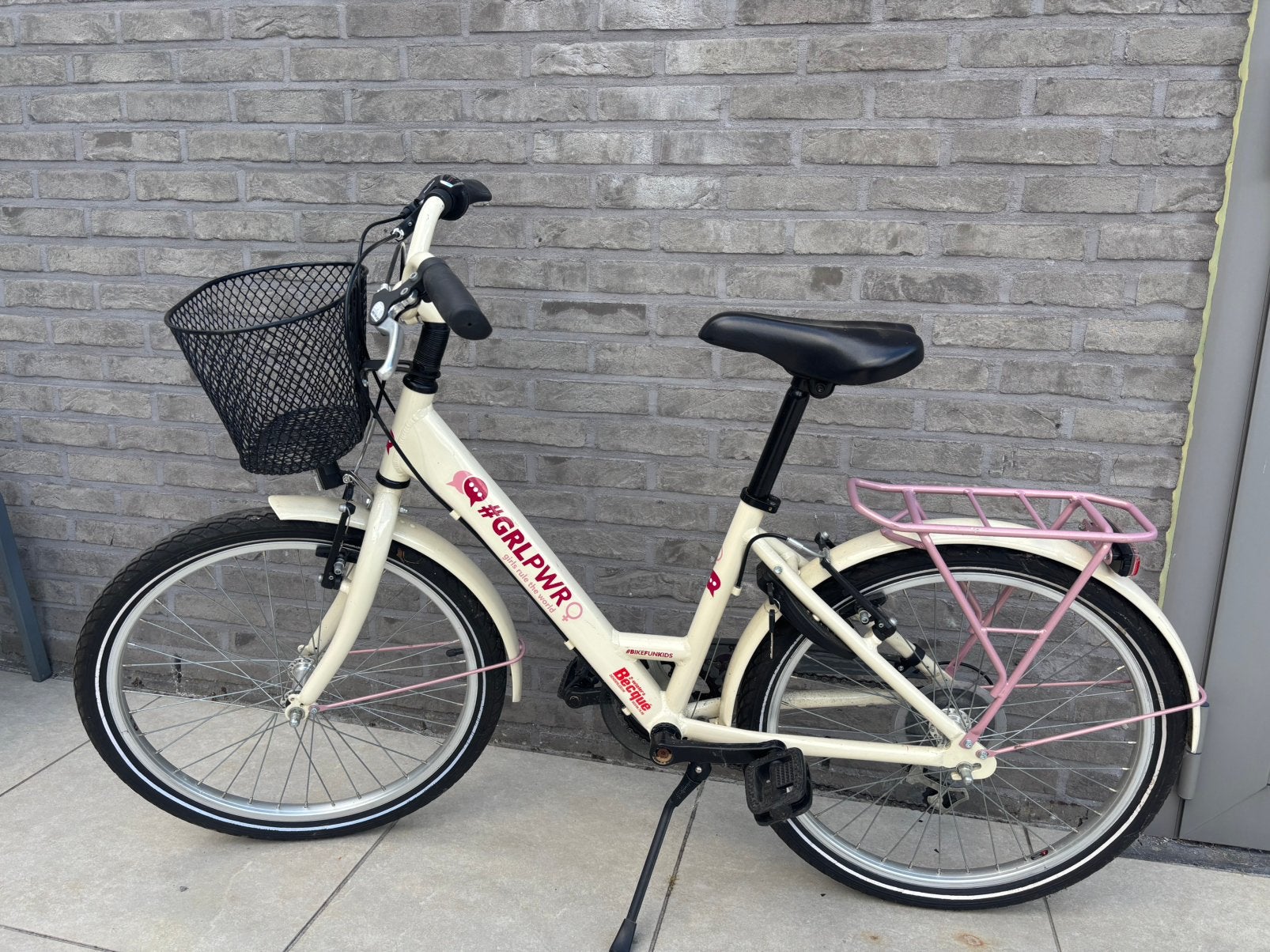 Meisjesfiets 22inch -prima staat -merk ‘BikeFunKids-GRLPWR, Ophalen, Zo goed als nieuw, Versnellingen