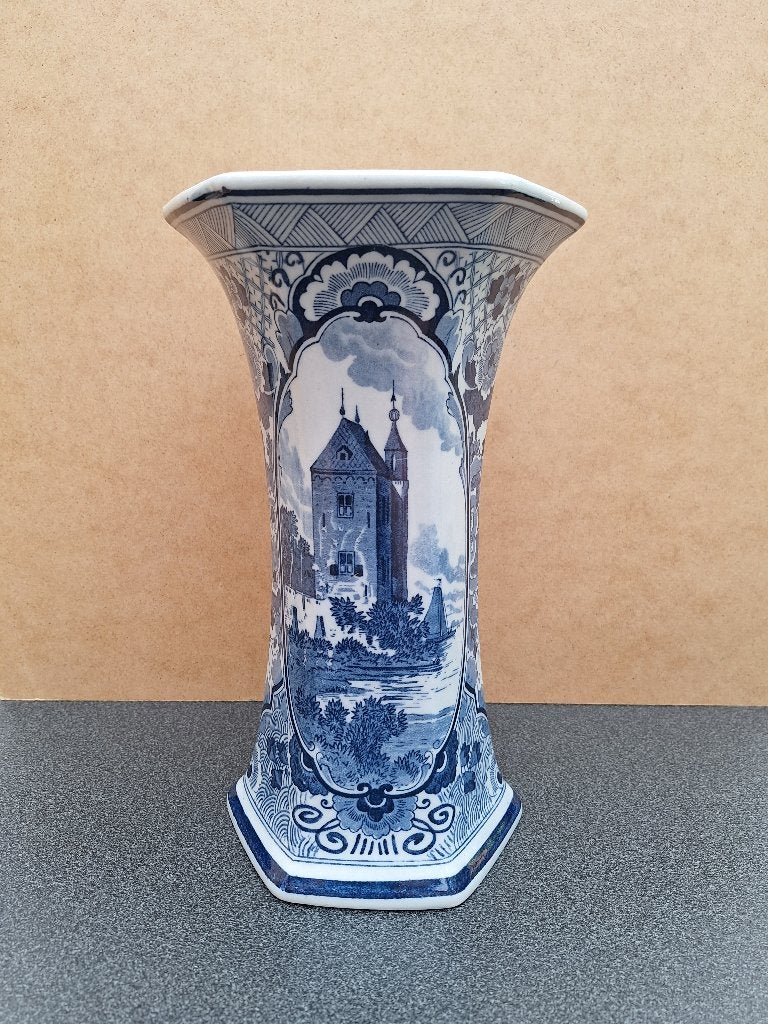 Vase hexagonal Delft, Enlèvement ou Envoi