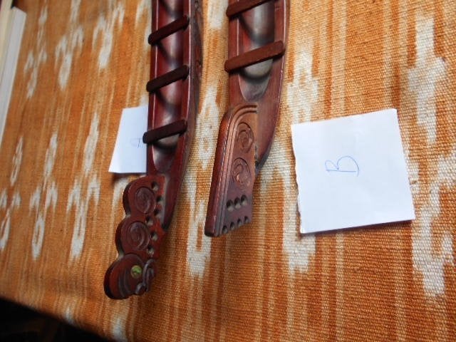 maori, artisanat traditionnel, waka tau, canoë de guerre, Brun, Bois, Fait main, Autres origines