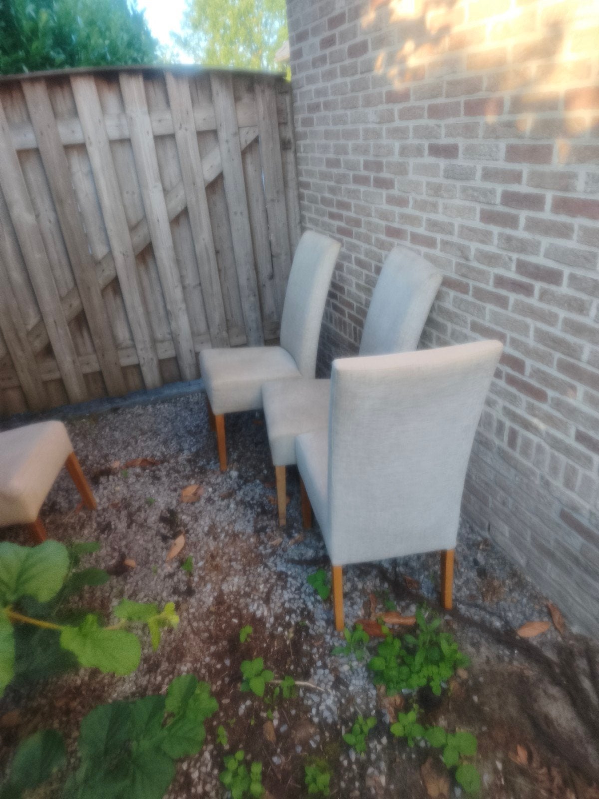 6 stuks stoelen op te halen in Lommel, Tuin en Terras, Tuinsets en Loungesets, Ophalen