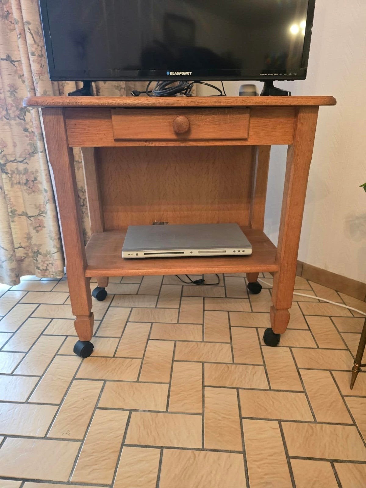 meuble tv en bois, Maison & Meubles, Enlèvement, Comme neuf