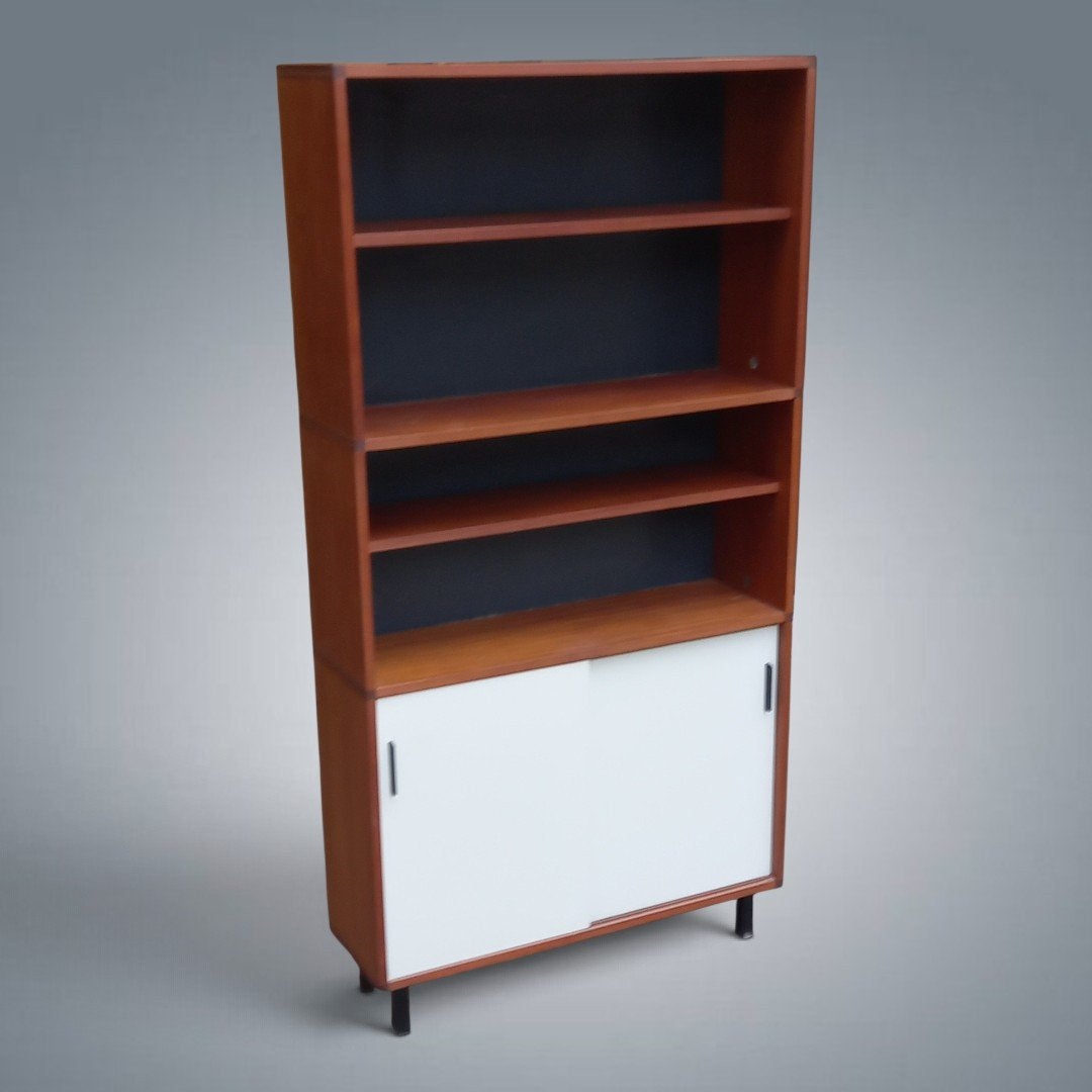 Bibliothèque étagère Vintage Cees Braakman Pastoe 1950's, Enlèvement
