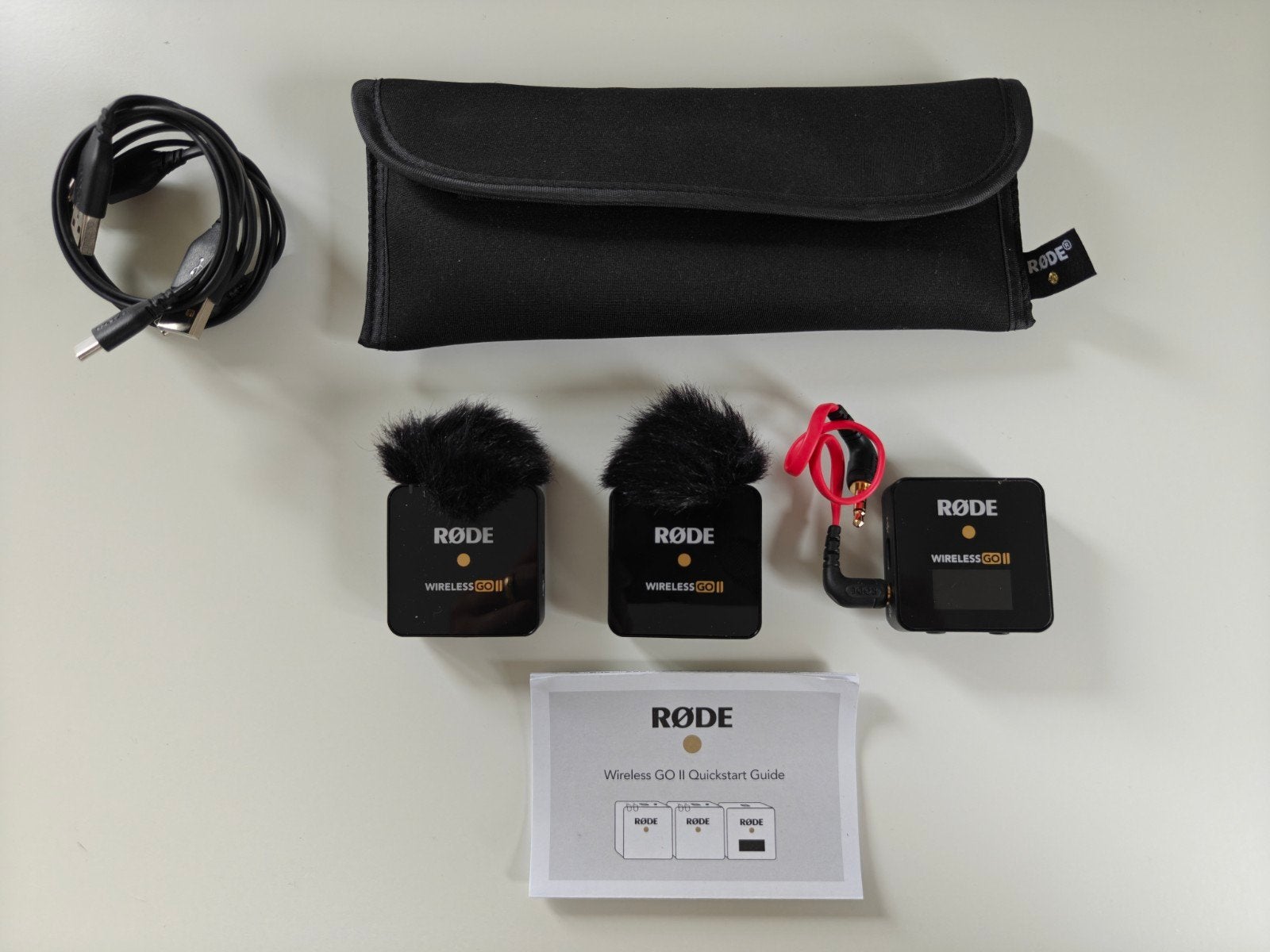 Rode Wireless Mic Go 2, zo goed als nieuw!, Enlèvement, Comme neuf