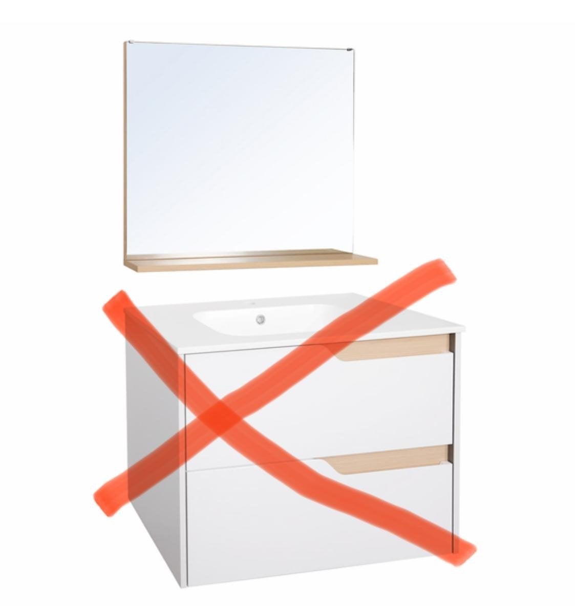 miroir sà’e du bain, Bricolage & Construction, Enlèvement