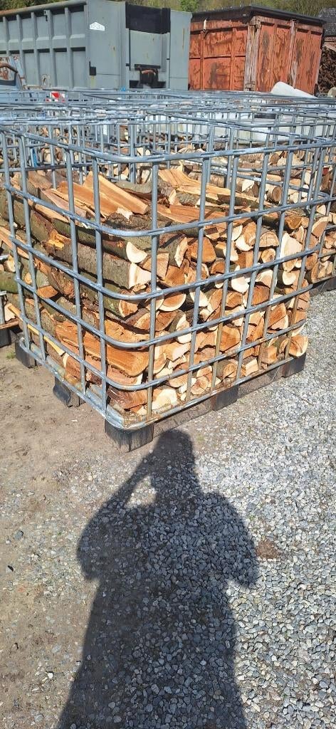 Bois de chauffage sec bouleau, merisier, Ophalen, Berkenhout, 6 m³ of meer, Blokken