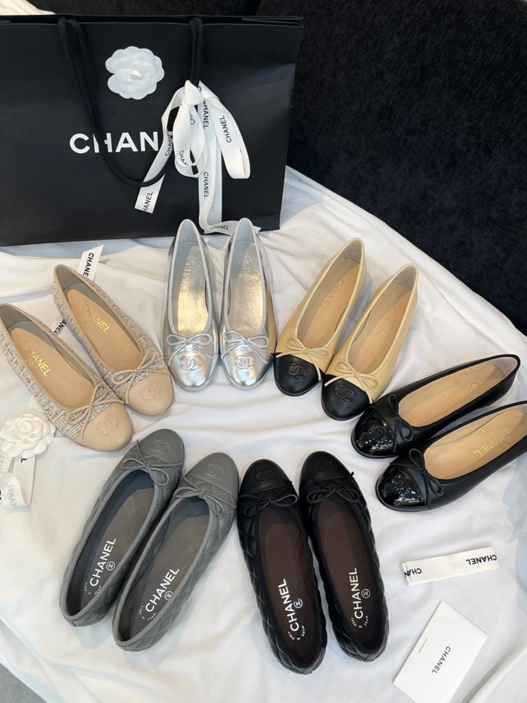 Chanel Flats, Kleding | Dames, Schoenen, Overige kleuren, Nieuw, Ballerina's, Ophalen of Verzenden