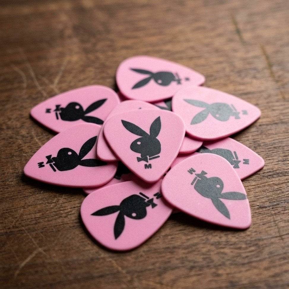 10 Playboy gitaar plectra / plectrums / Playboy guitar picks, Muziek en Instrumenten, Ophalen of Verzenden, Nieuw, Elektrische gitaar