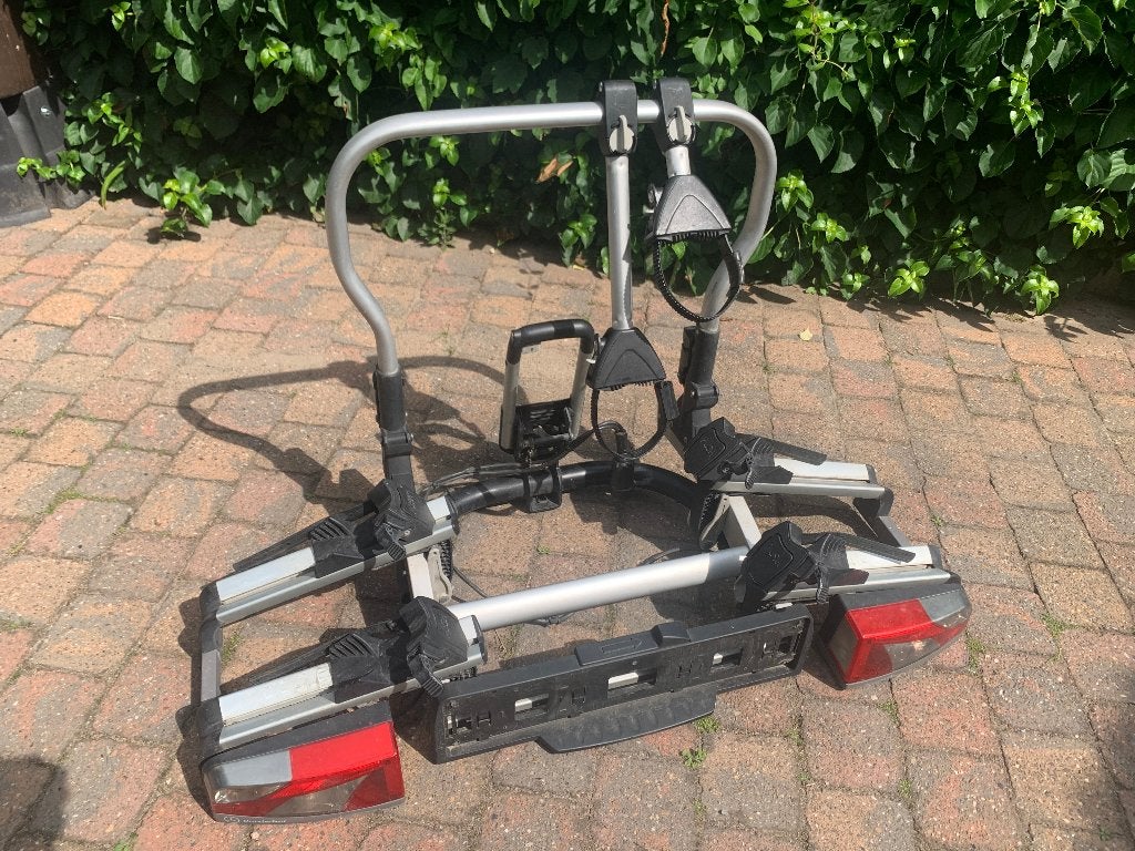Fietsendrager, Ophalen, Gebruikt, Elektrische fiets, 2 fietsen