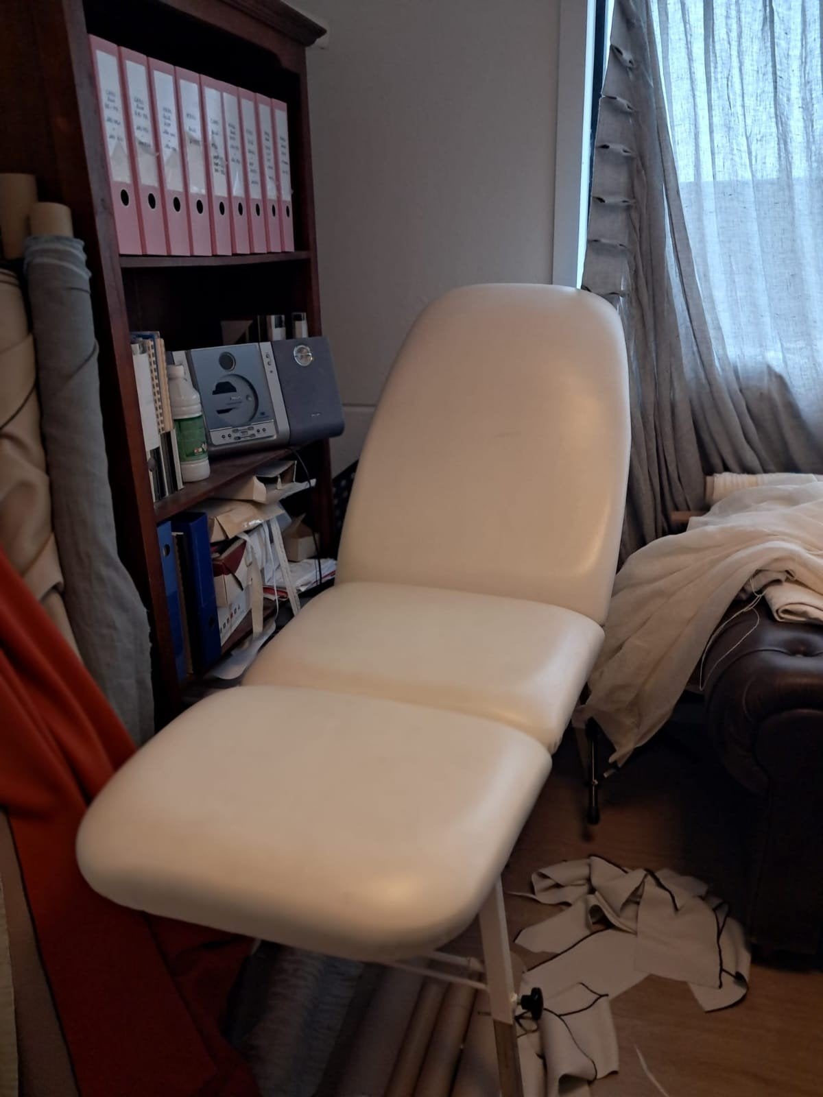 massagetafel/ behandelingstafel, Ophalen, Massagetafel