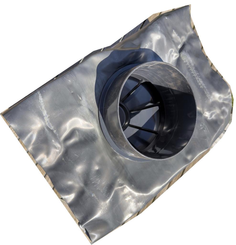 Nicoll - CD20 ventilatiekap met loden plaat - 'Ardoise', Enlèvement, Neuf, Autres types