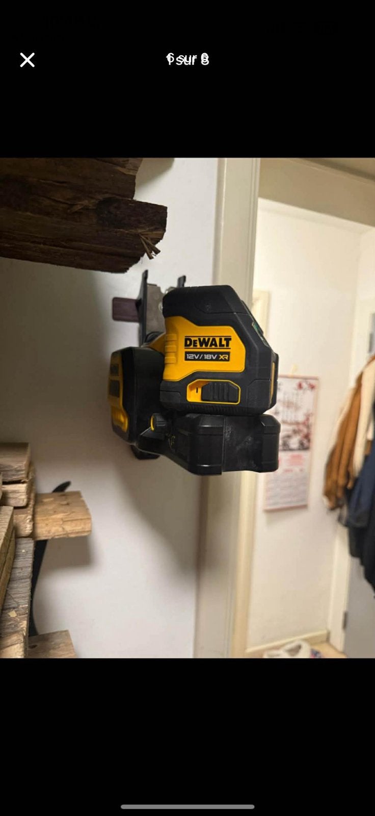 Lazer dewalt avec trépied prix en message privée ., Enlèvement, Comme neuf