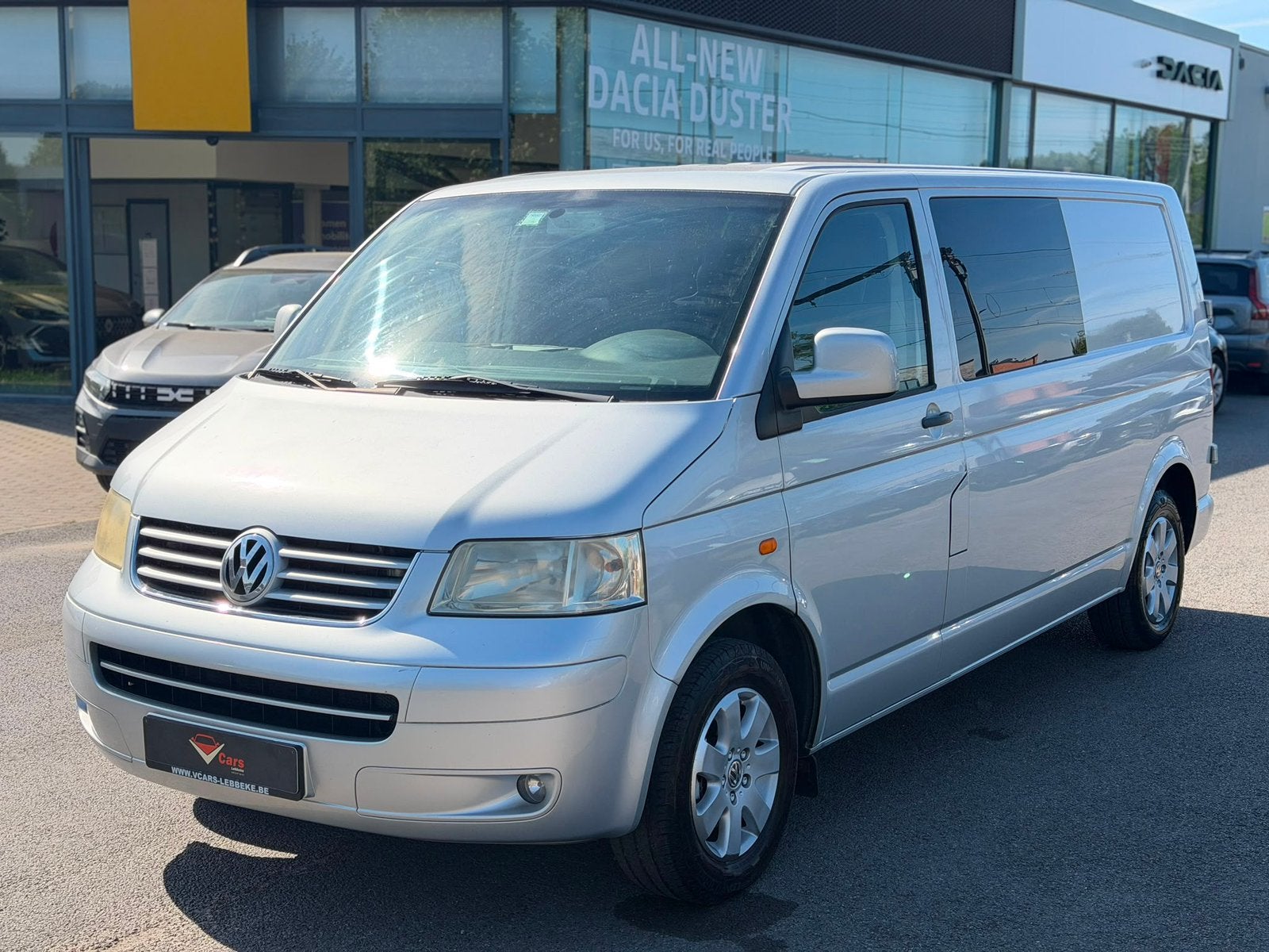 Volkswagen transporter 2.5 dubbele cabine automaat+ keuring, Auto's, Bedrijf, Diesel, Euro 4, Te koop