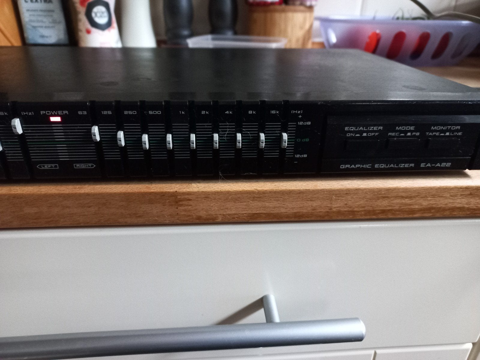 akai equalizer , werkende staat, TV, Hi-fi & Vidéo, Enlèvement, Utilisé