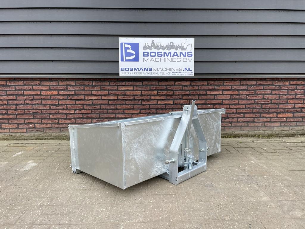 transportbak transportbak NIEUW gegalvaniseerd 100 / 120 cm, Articles professionnels, Machines & Construction | Jardin, Parc & Sylviculture