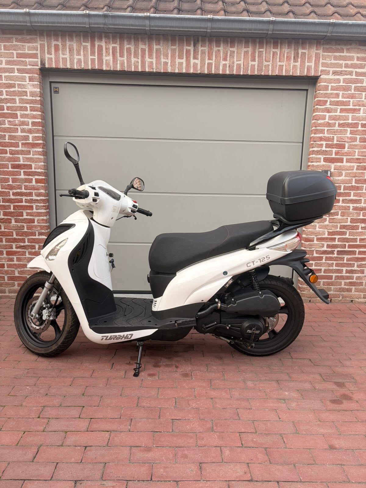 Turbho CT-125 125cc | 2 500 km | Boîtier supérieur, Vélos & Vélomoteurs, Scooters | SYM, Autres modèles, 125 cm³, Enlèvement, Utilisé