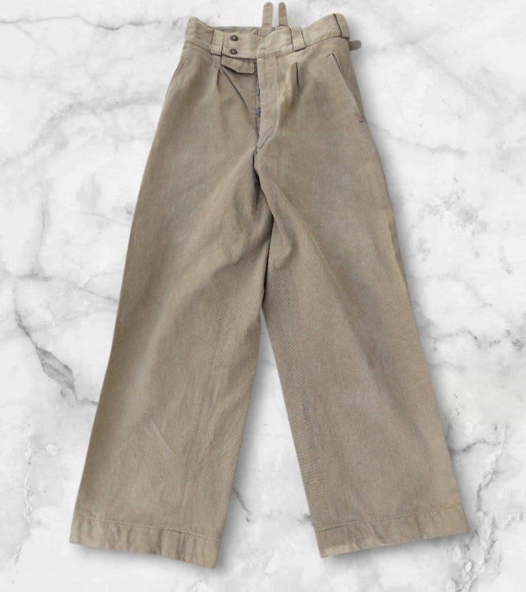Pantalon chino M52 de l'armée française, Enlèvement ou Envoi, Armée de terre, Vêtements ou Chaussures
