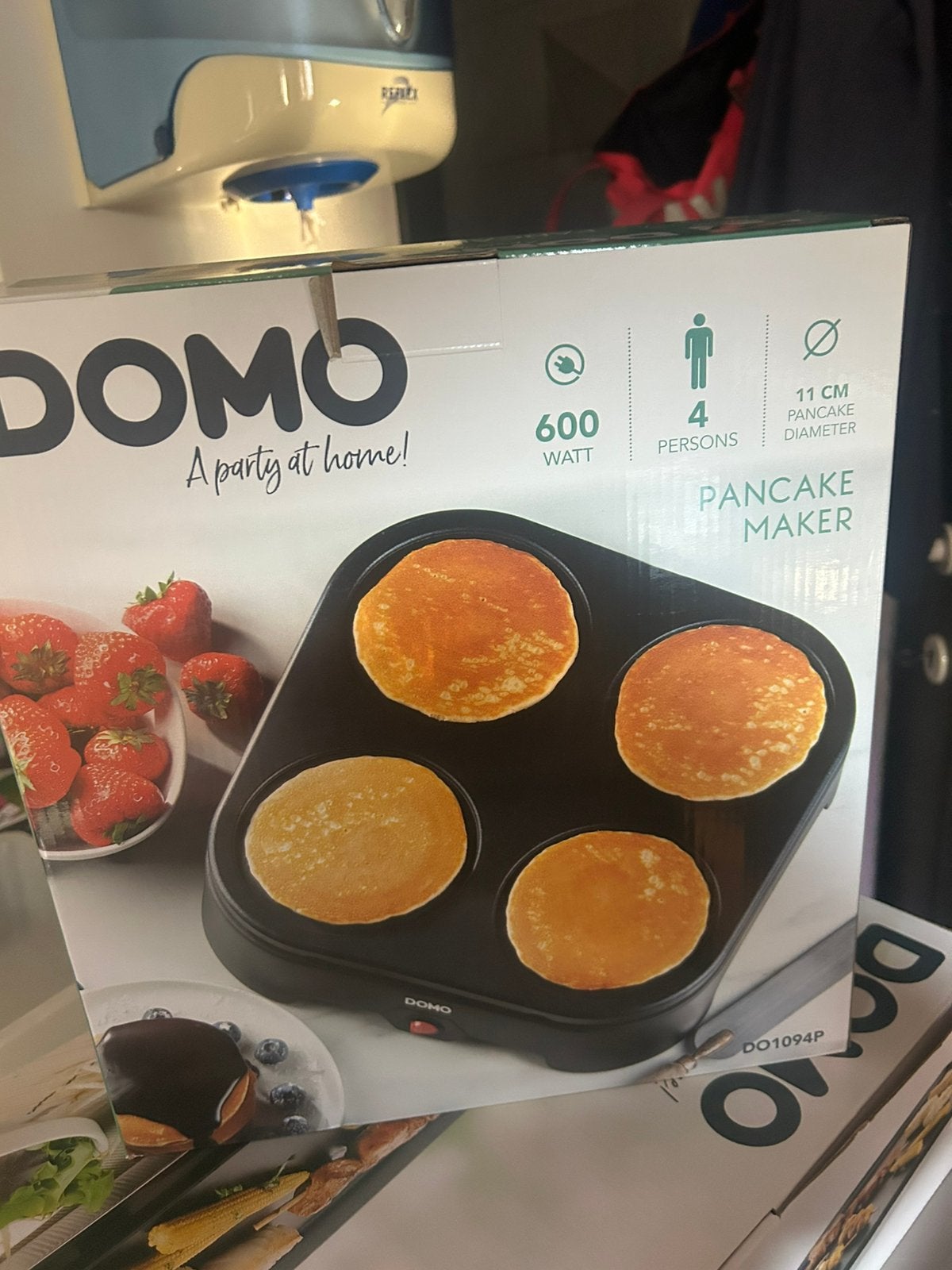 Pancake maker, Elektronische apparatuur, Kookplaten, Ophalen, Zo goed als nieuw