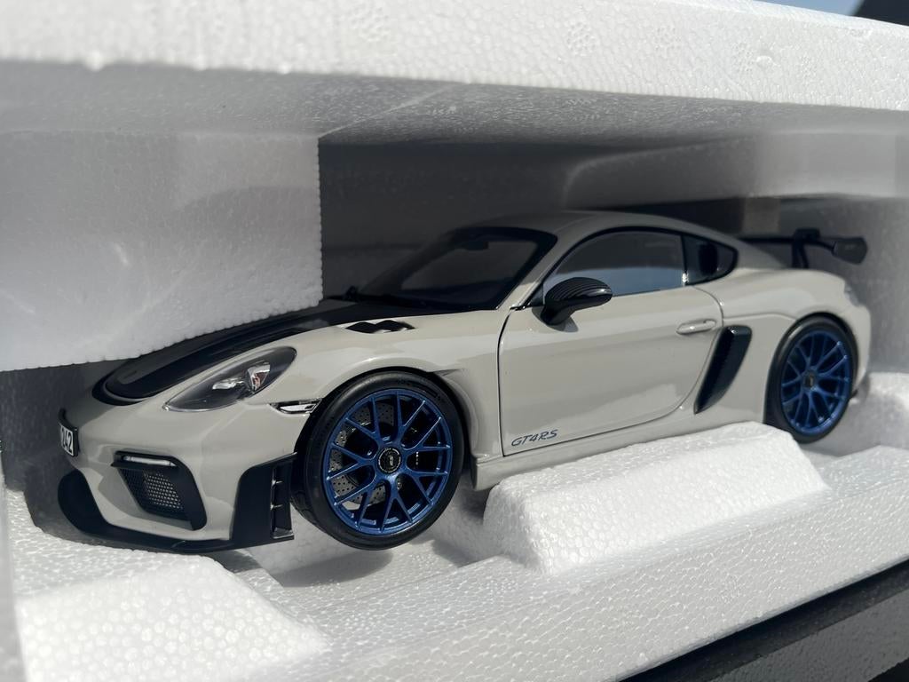Porsche 718 GT4 RS Weissach Pack, Ophalen, Zo goed als nieuw, Norev