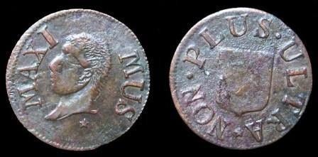 Historische munt: Non Plus Ultra - Maximus 1827, Postzegels en Munten, Ophalen, Frankrijk, Losse munt