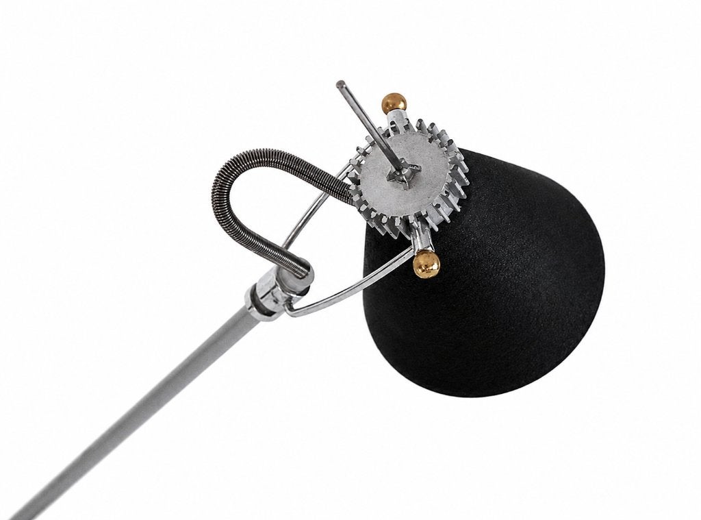 Cast Iron Circle Desk Lamp - Vintage design lamp, Enlèvement ou Envoi, Lampe, Métal